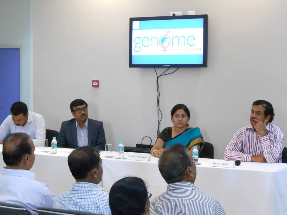 GENOME Siliguri Team led by Mr. P. L. Mehta, Director